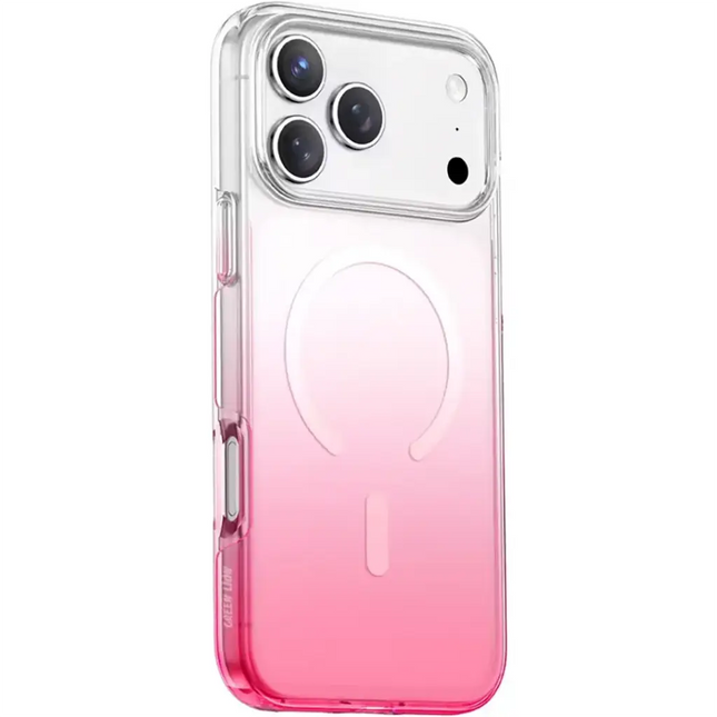 Green Lion Gradient Magsafe Case for iPhone 17 Pro Pink