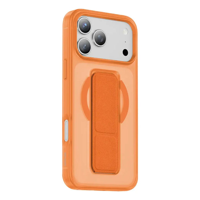 Green Lion Grip 360 MagSafe Case for iPhone 17 Pro Orange Titanium