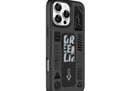 Green Lion Grip Pro MagSafe Case for iPhone 16 Pro Black