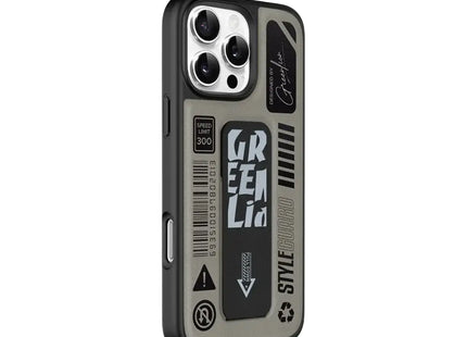 Green Lion Grip Pro MagSafe Case for iPhone 16 Pro Titanium