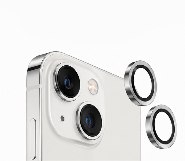 Green Lion HD Plus Camera Lens for iPhone 13 & iPhone 13 Mini Silver