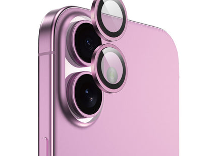 Green Lion HD Plus Camera Lens for iPhone 16 Plus & iPhone 16 Pink