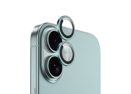 Green Lion HD Plus Camera Lens for iPhone 16 Plus & iPhone 16 Teal