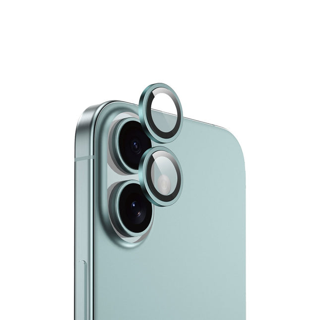 Green Lion HD Plus Camera Lens for iPhone 16 Plus & iPhone 16 Teal