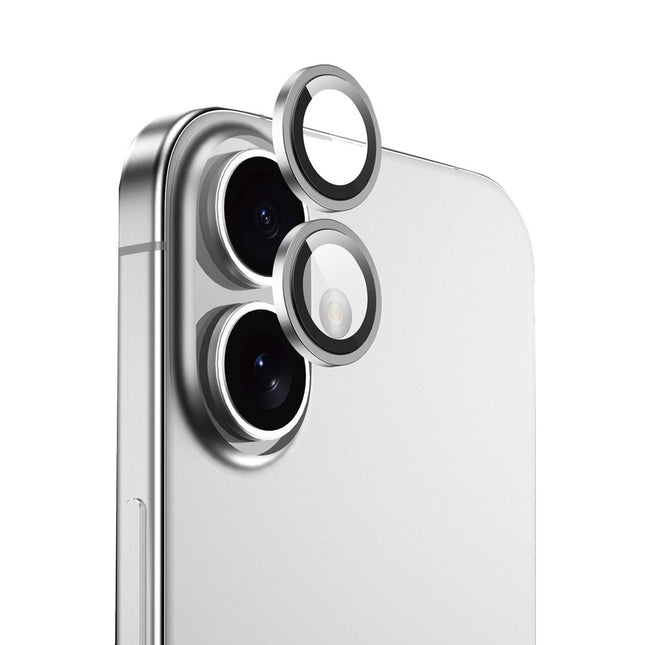 Green Lion HD Plus Camera Lens for iPhone 16 Plus & iPhone 16 White