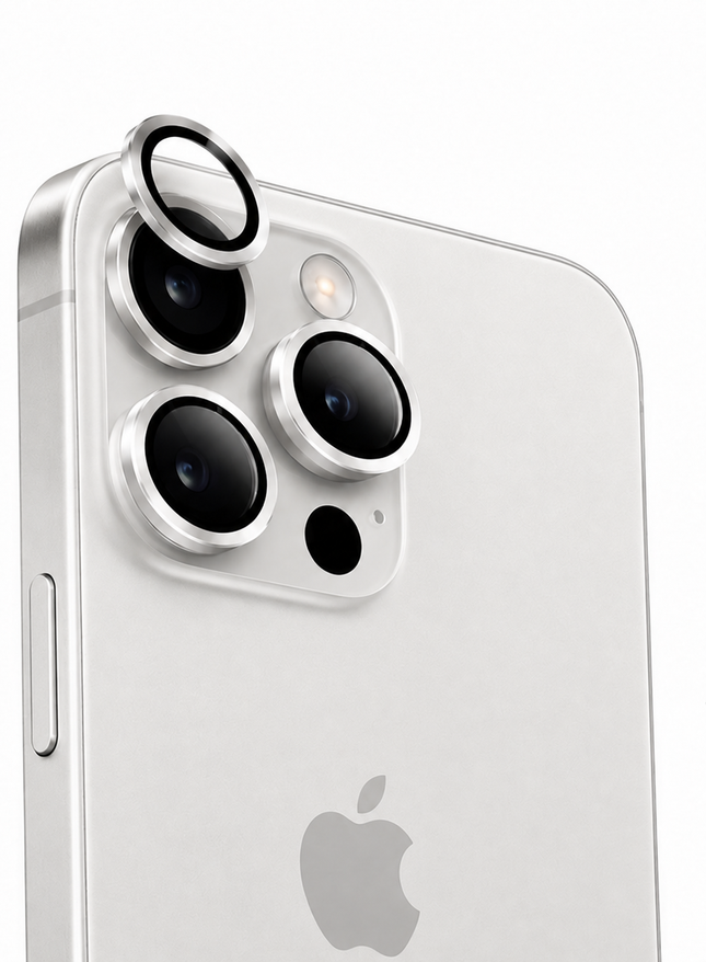 Green Lion HD Pro Camera Lens for iPhone 15 Pro Max & iPhone 15 Pro Silver