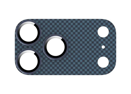 Green Lion Kevlar Guard Camera Lens for iPhone 17 Pro Blue