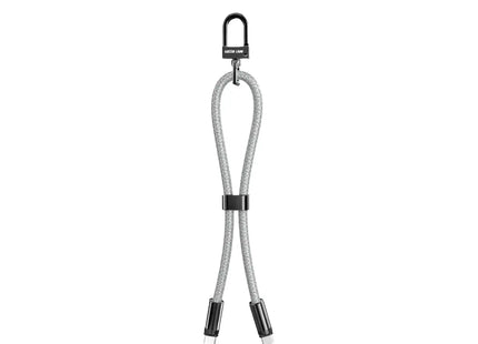 Green Lion Keychain lanyard USB-C to USB-C 60W Gray