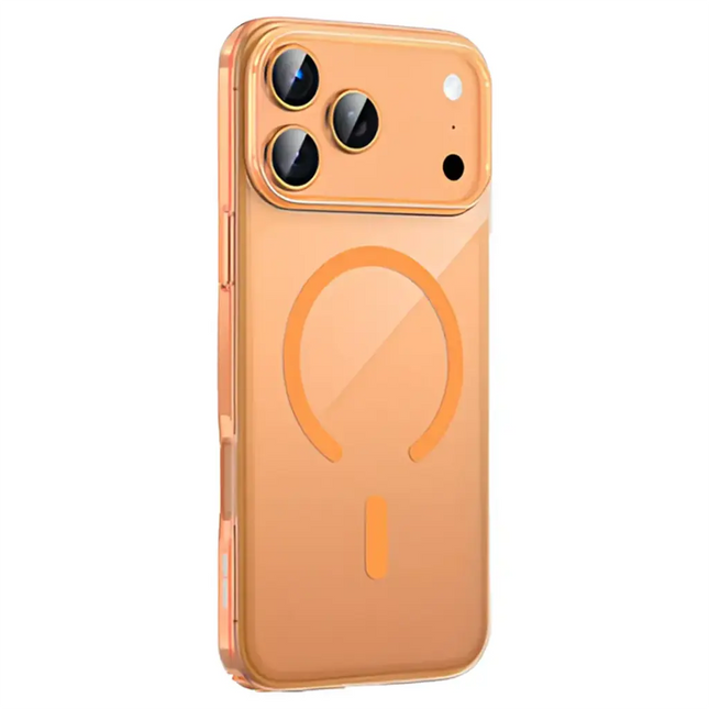 Green Lion MagSafe Delgado Case for iPhone 17 Pro Orange Titanium