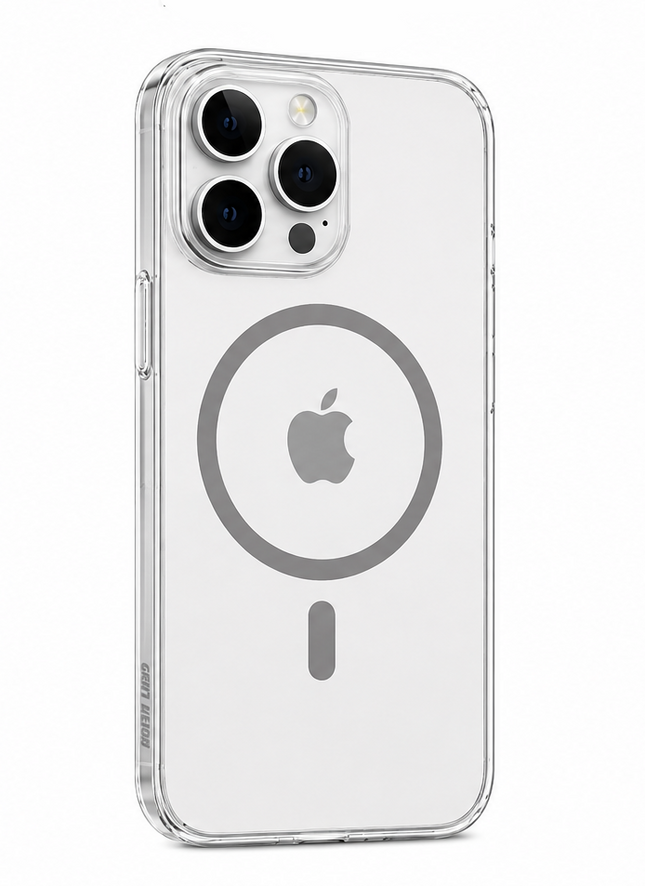 Green Lion MagSafe Delgado Clear Case for iPhone 15 Pro Max