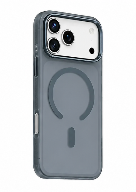 Green Lion Matte MagSafe X Case for iPhone 17 Pro Max Blue Titanium