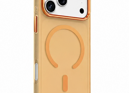 Green Lion Matte MagSafe X Case for iPhone 17 Pro Max Orange Titanium