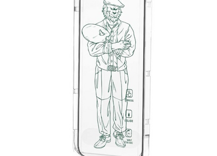 Green Lion Picasso 3D Glass With Alignment Tray for iPhone 16 Plus