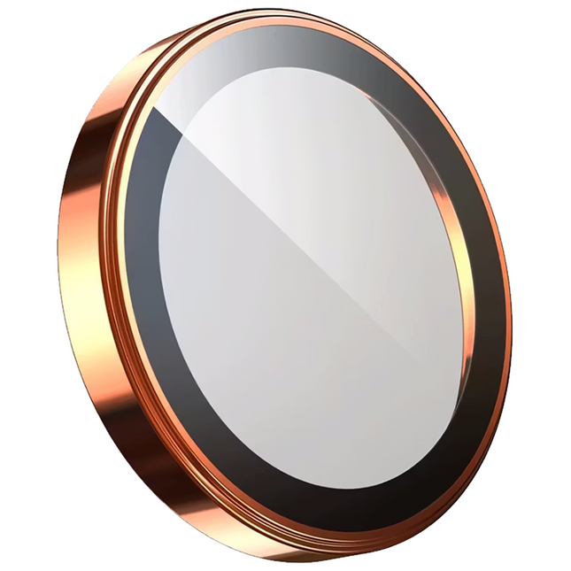 Green Lion Sapphire Camera Lens for iPhone 17 Pro Max Orange Titanium