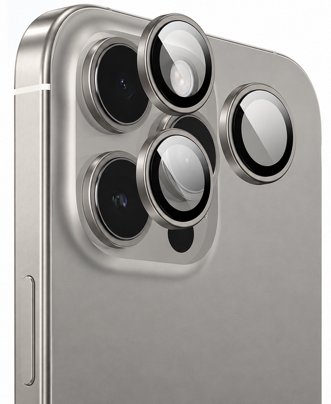 Green Lion Silicone Camera lens for iPhone 16 Pro Max & iPhone 16 Pro Titanium
