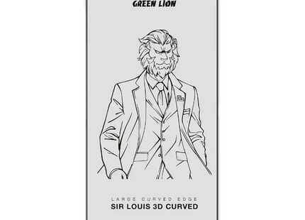 Green Lion Sir Louis 3D Curved Screen Protector for iPhone 16