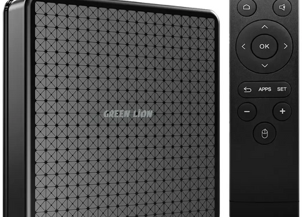 Green Lion TV Box - Android.10 4K with Remote Control