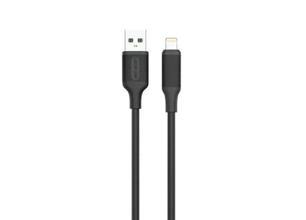 Green Lion USB-A to Lightning PVC Cable 3m Black