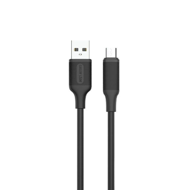Green Lion USB-A to Micro PVC Cable 1m Black