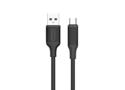 Green Lion USB-A to Micro PVC Cable 2m Black