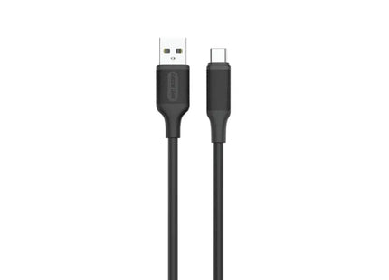 Green Lion USB-A to USB-C PVC Cable 3m Black