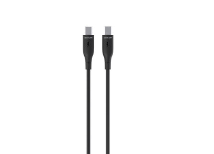 Green Lion USB-C to USB-C PVC Cable 30cm Black