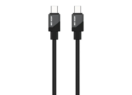 Green Lion USB-C to USB-C Silicone Cable 1m 60W Black