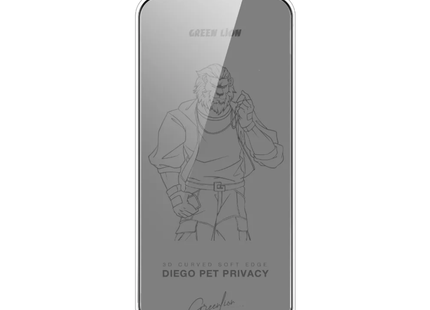 Green Lion Diego Pet Privacy Screen Protector for iPhone 17