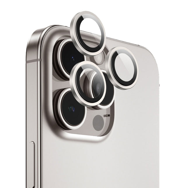 Green Lion HD Plus Camera Lens for iPhone 16 Pro Max & iPhone 16 Pro Natural Titanium