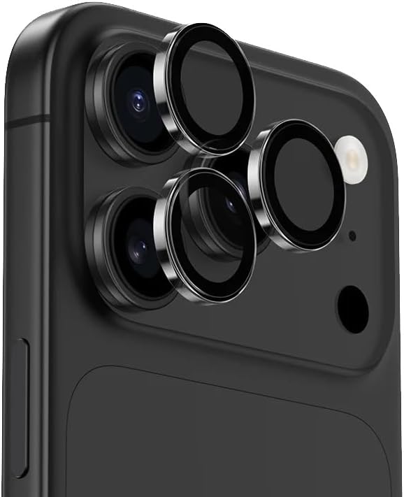 Green Lion HD Plus Camera Lens for iPhone 17 Pro Max & iPhone 17 Pro Black Titanium