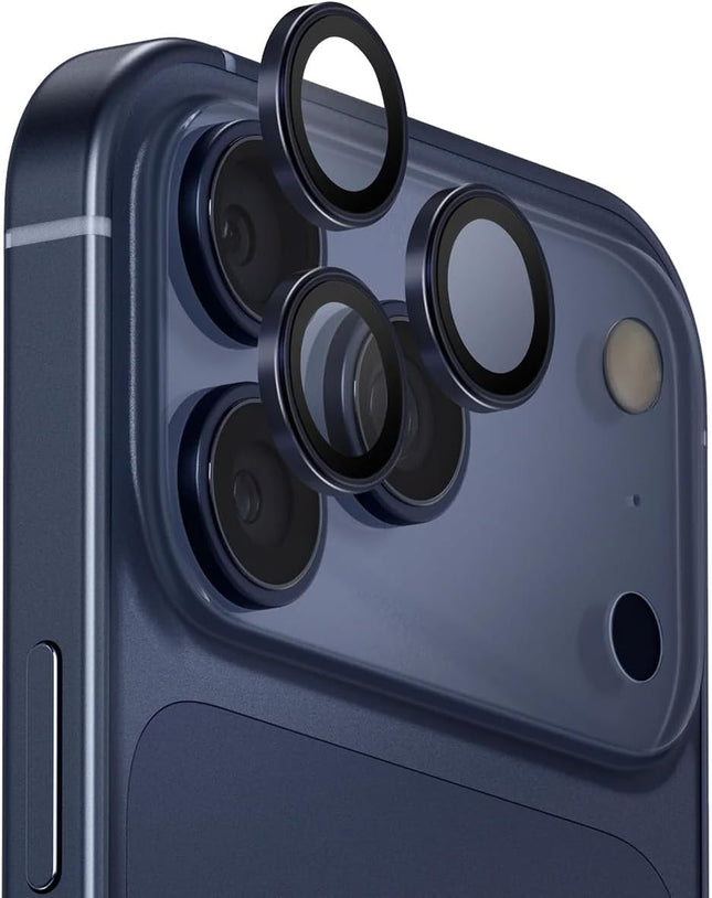 Green Lion HD Plus Camera Lens for iPhone 17 Pro Max & iPhone 17 Pro Blue Titanium