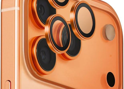 Green Lion HD Plus Camera Lens for iPhone 17 Pro Max & iPhone 17 Pro Orange Titanium