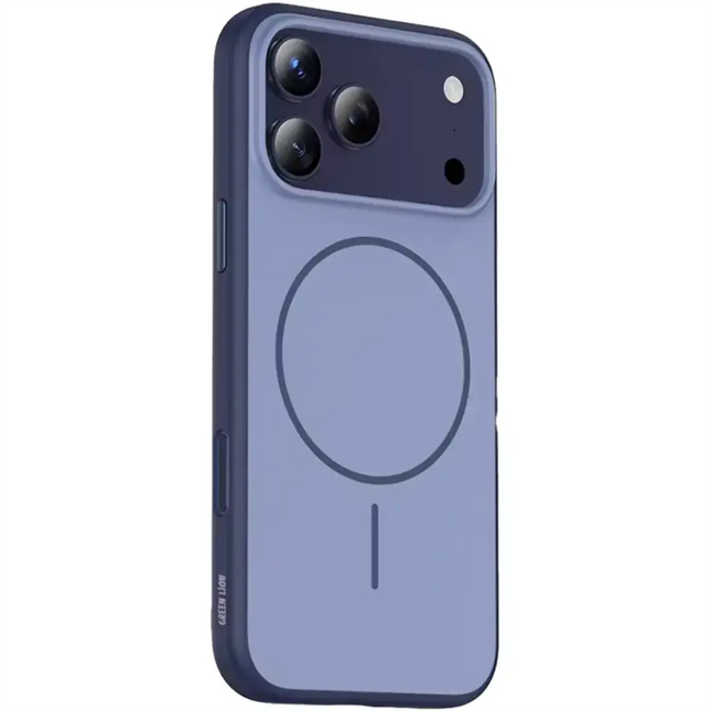 Green Lion Patric MagSafe Premium Matte Finish Case for iPhone 17 Pro Blue