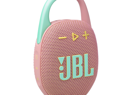 JBL Clip 5 Ultra-Portable Bluetooth Speaker Pink