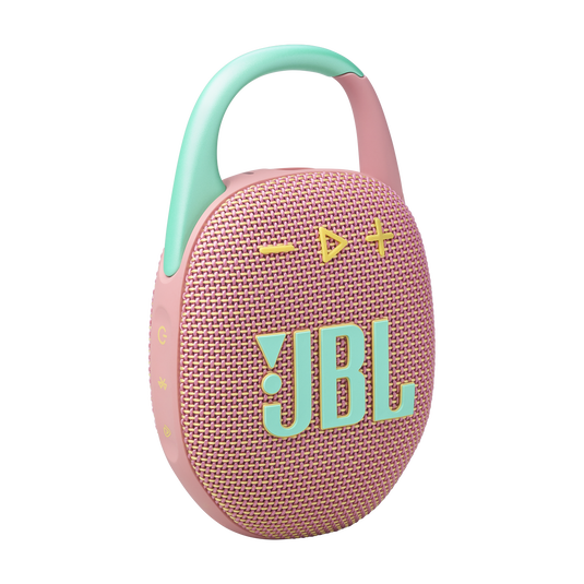 JBL Clip 5 Ultra-Portable Bluetooth Speaker Pink