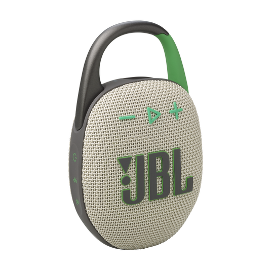 JBL Clip 5 Ultra-Portable Bluetooth Speaker Sand