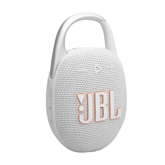 JBL Clip 5 Ultra-Portable Bluetooth Speaker White