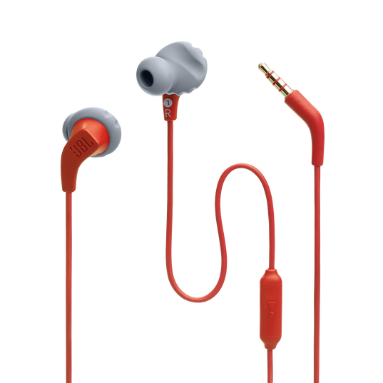 JBL Endurance Run 2 Waterproof Sports In-Ear Headphones Red