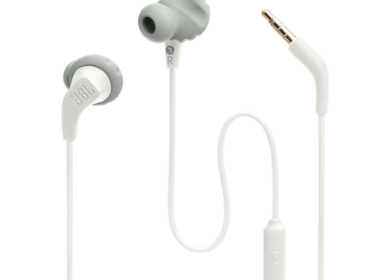 JBL Endurance Run 2 Waterproof Sports In-Ear Headphones White