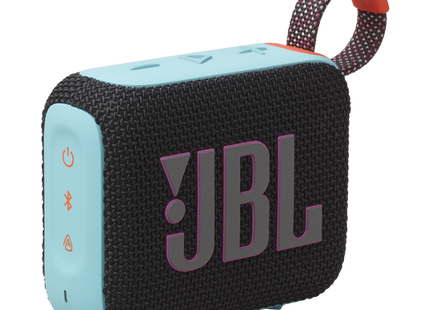 JBL GO 4 Portable Bluetooth Speaker Black & Orange