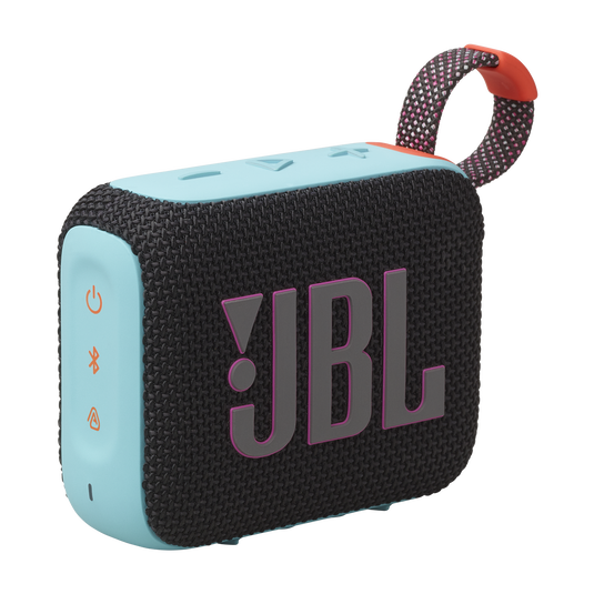 JBL GO 4 Portable Bluetooth Speaker Black & Orange