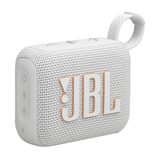 JBL GO 4 Portable Bluetooth Speaker White
