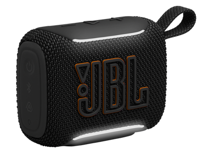 JBL GO 5 Portable Bluetooth Speaker with Ambient Edge Lighting Black