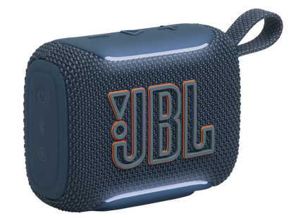 JBL GO 5 Portable Bluetooth Speaker with Ambient Edge Lighting Blue
