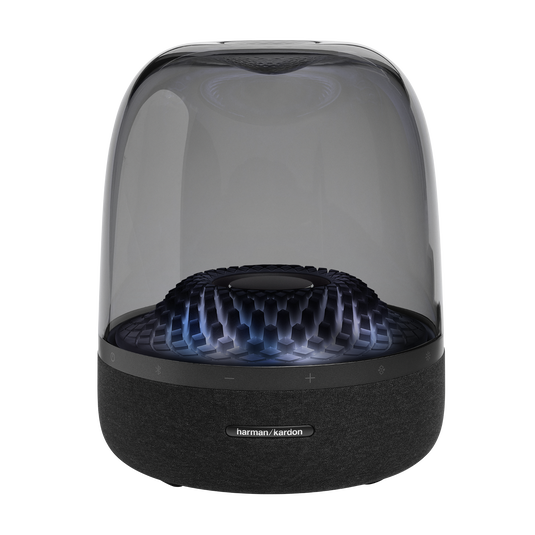 JBL Harman Kardon Aura Studio 4 Home Speaker with Diamond-Effect Lighting Black