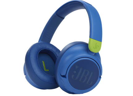 JBL JR460NC Wireless Over-Ear Noise Cancelling Kids Headphones Blue