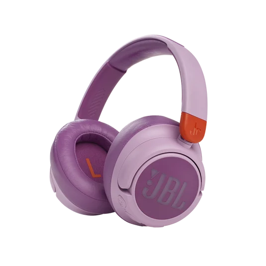 JBL JR460NC Wireless Over-Ear Noise Cancelling Kids Headphones Pink