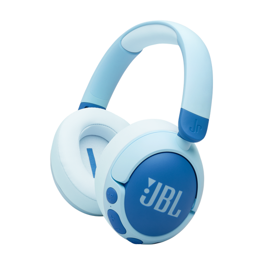 JBL JR470NC Wireless Over-Ear Noise Cancelling Kids Headphones Blue