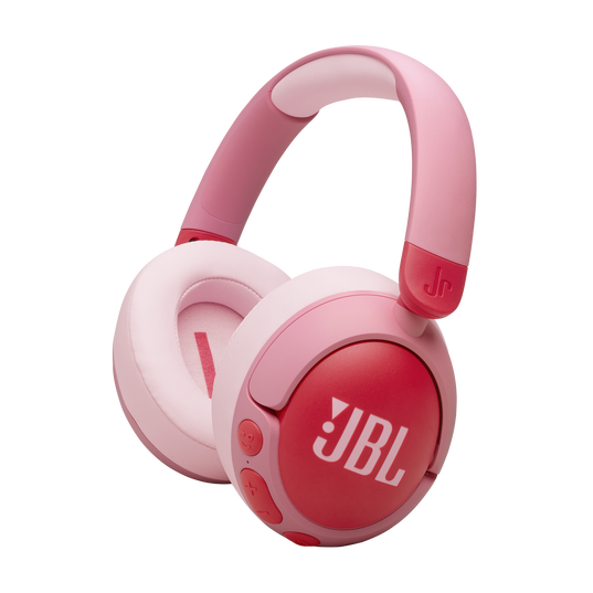 JBL JR470NC Wireless Over-Ear Noise Cancelling Kids Headphones Pink