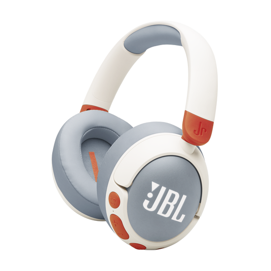 JBL JR470NC Wireless Over-Ear Noise Cancelling Kids Headphones White